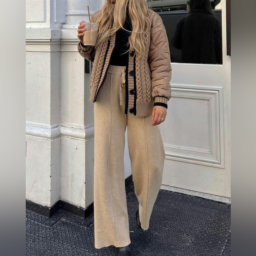 Commense Ribbed Mystique Wide Leg Pants XL but can fit L/XL sold out in the web